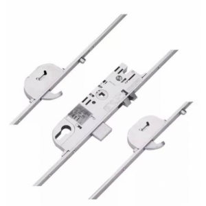Maco C-TS Latch Deadbolt 2 Rollers 2 Hooks Master French Door Lock Section